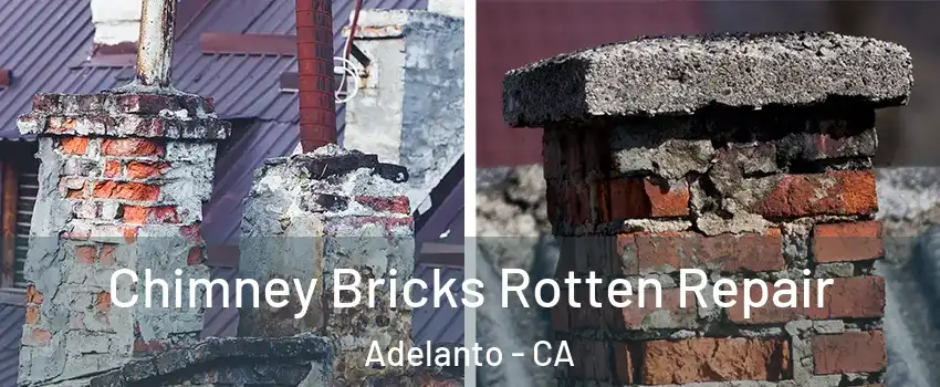  Chimney Bricks Rotten Repair Adelanto - CA