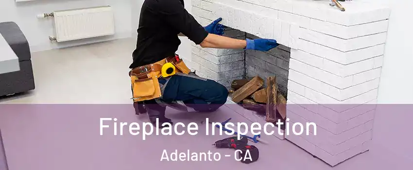  Fireplace Inspection Adelanto - CA
