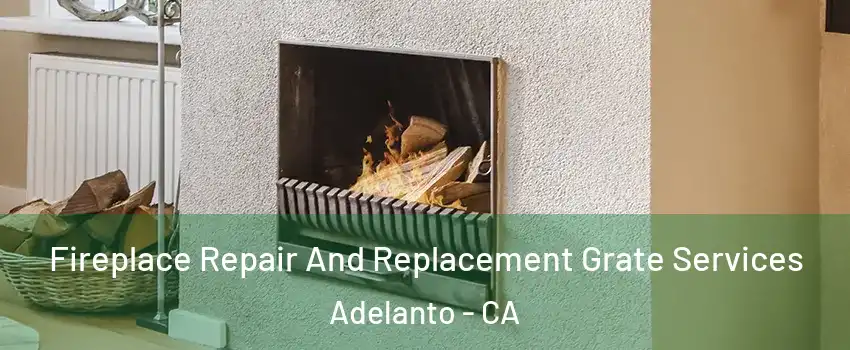  Fireplace Repair And Replacement Grate Services Adelanto - CA