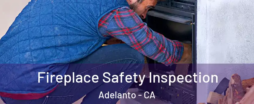  Fireplace Safety Inspection Adelanto - CA