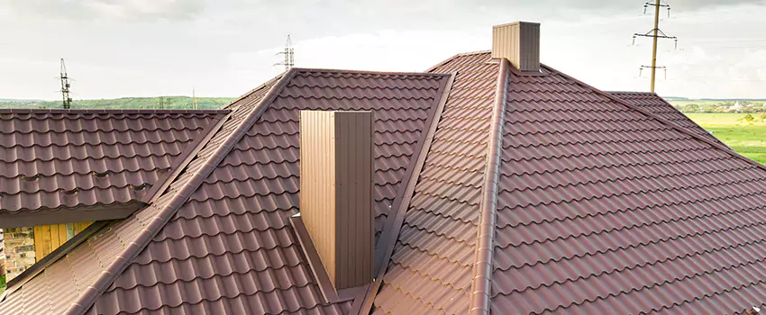 Residential Chimney Flashing Restoration in Adelanto, CA