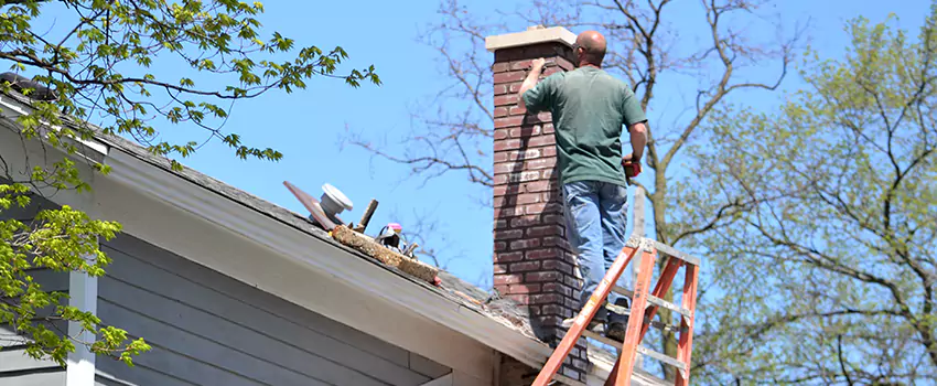Vinyl and PVC Chimney Flashing Installation in Adelanto, CA