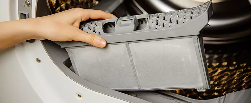 Signs Of A Clogged Dryer Lint Trap in Adelanto, California