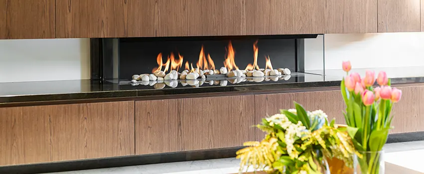 Double-height Fireplace Design Refurbishment in Adelanto, California