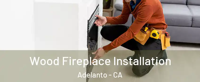  Wood Fireplace Installation Adelanto - CA